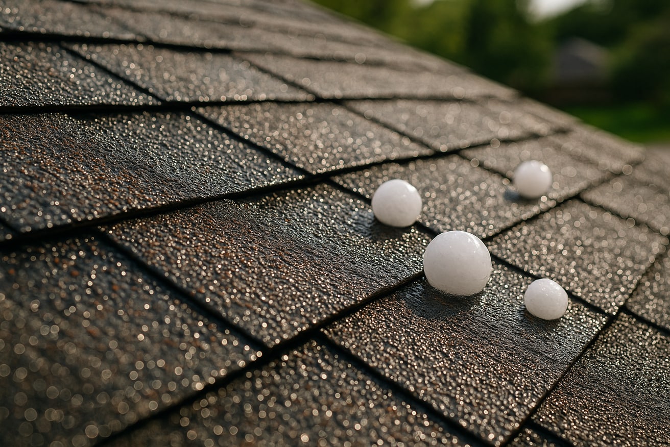 Impact-resistant Class 4 shingles built to resist hail damage
